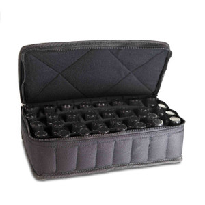 32 Count Black Canvas Essential Oil Bag / Carrying Case