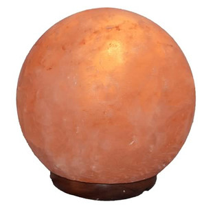 Natural Crafted Small Globe Himalayan Salt Lamp (6 Inch)